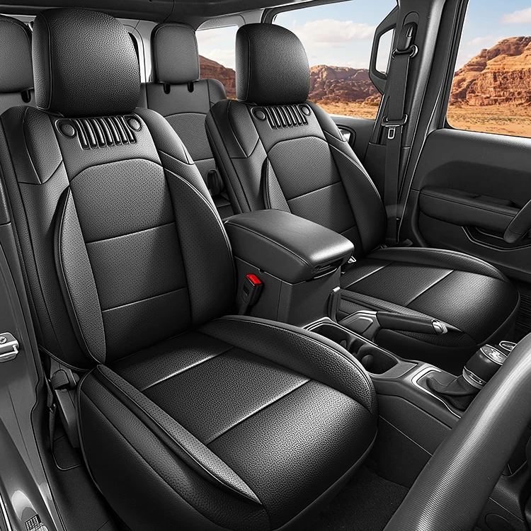 Op maat gemaakte Jeep Wrangler autostoelhoes